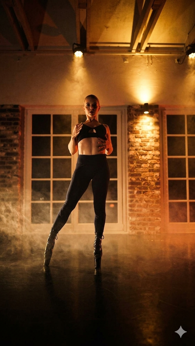 Диана - преподаватель танцев